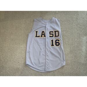 90s Rare Vintage Unisex Los Angeles County Sheriff Basketball Jersey